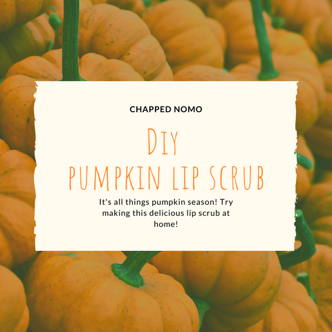 DIY Pumpkin Lip Scrub